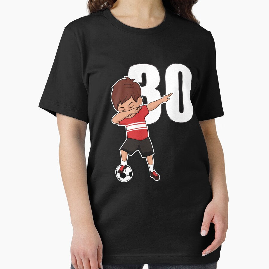 Awesome Soccer Player Number 30 Soccer Athlete Athletic Sports Team by VollLaser