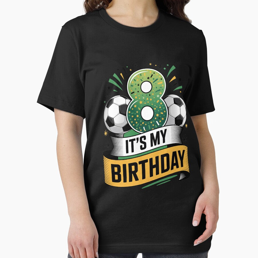 Birthday Boy Tees 8 Soccer Its My 8th Birthday Boys Soccer by KonstanKoraner