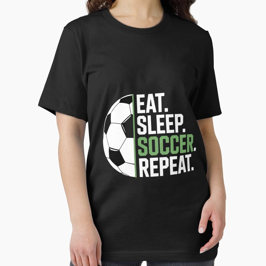 Soccer Player Soccer Lover Eat Sleep Soccer Repeat by sonlylya