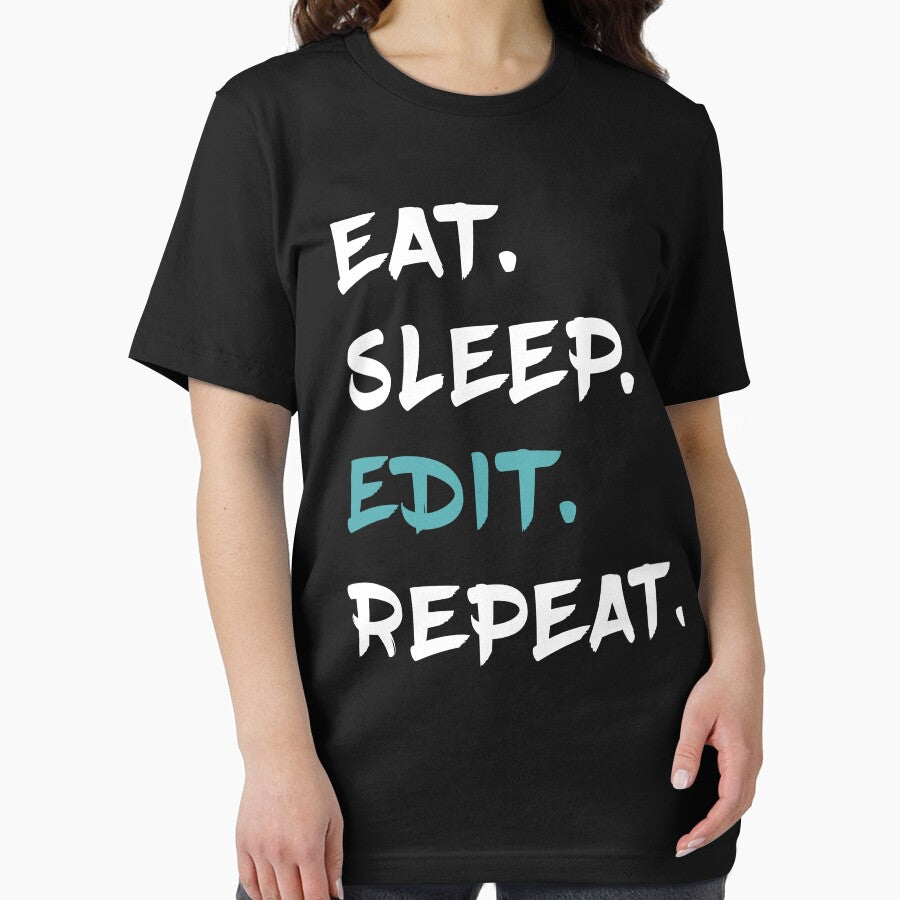 Eat Sleep Edit Repeat, Eat Sleep Repeat, Eat Sleep Play Repeat, Eat Sleep Beach Repeat by ilizindotcom