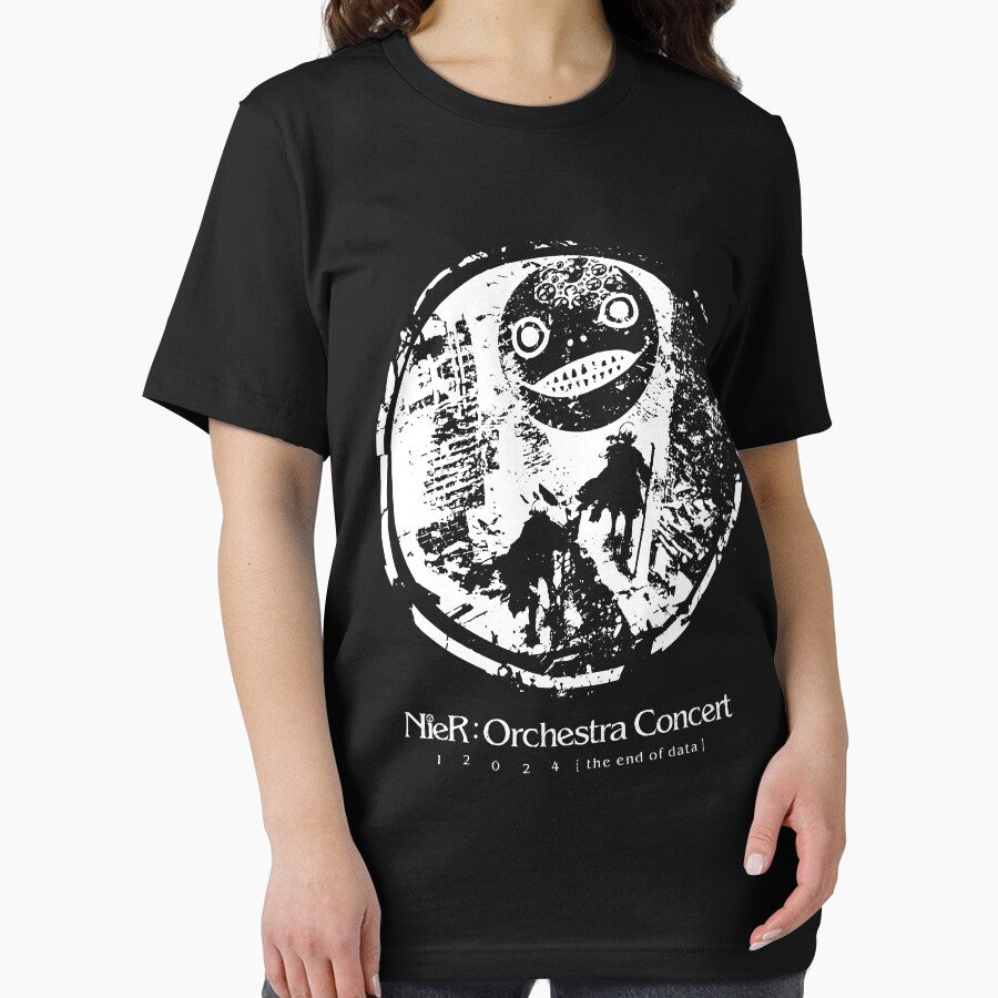 NieR Orchestra Concert design - Emil / Yoko Taro mask 2B & 9S by Japatonic Shop