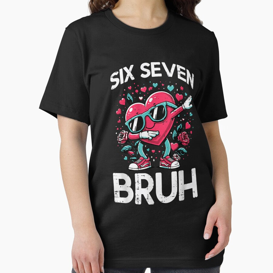 Dab Heart Six Seven Bruh 67 Valentine Meme 6 7 Kid Boy Youth by MatherFisher