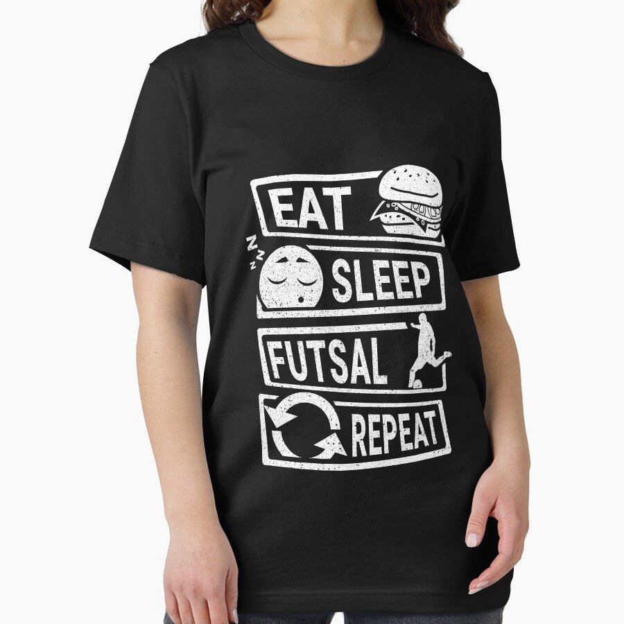 Eat Sleep Futsal Repeat - Futsal Lover by UssefDesigns