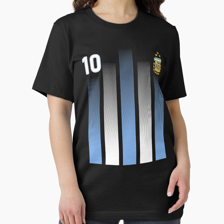 Plaid Blue - White Argentina Football 3-Star Champion World Cup by FionaJen