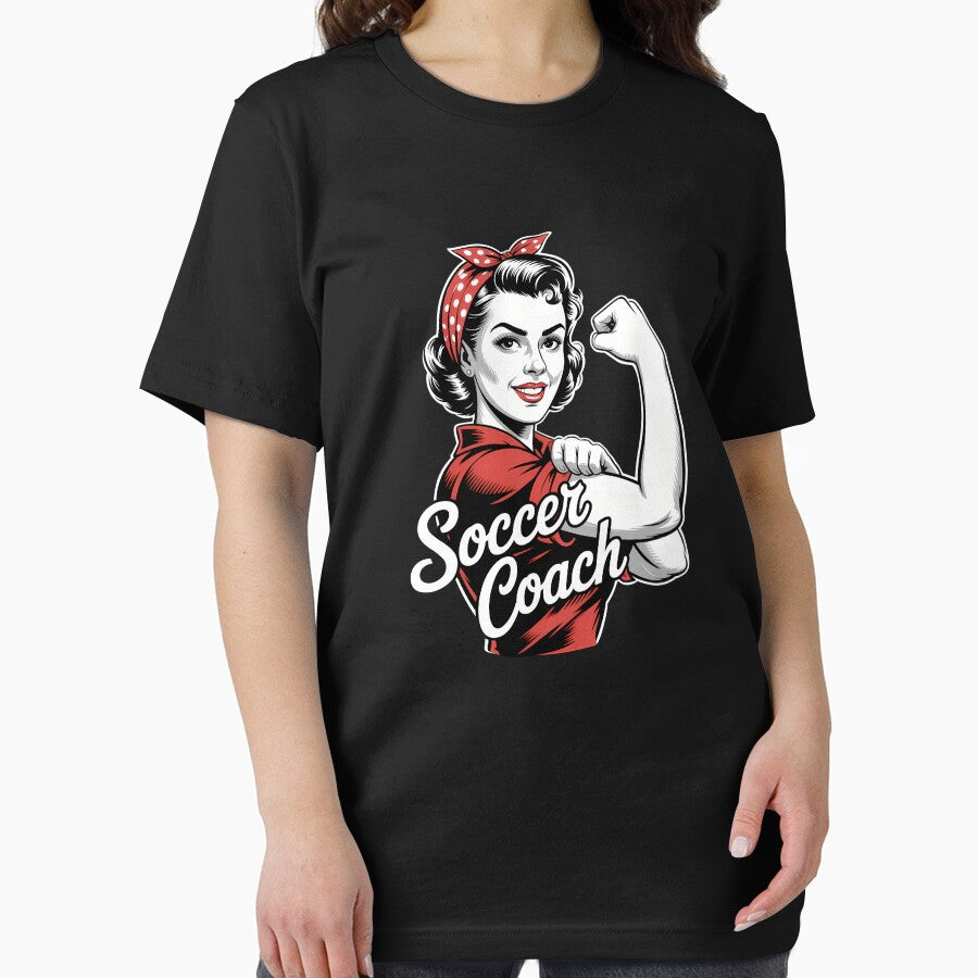 Female Soccer Coach Sport Lovers Support by DeadlockCrew