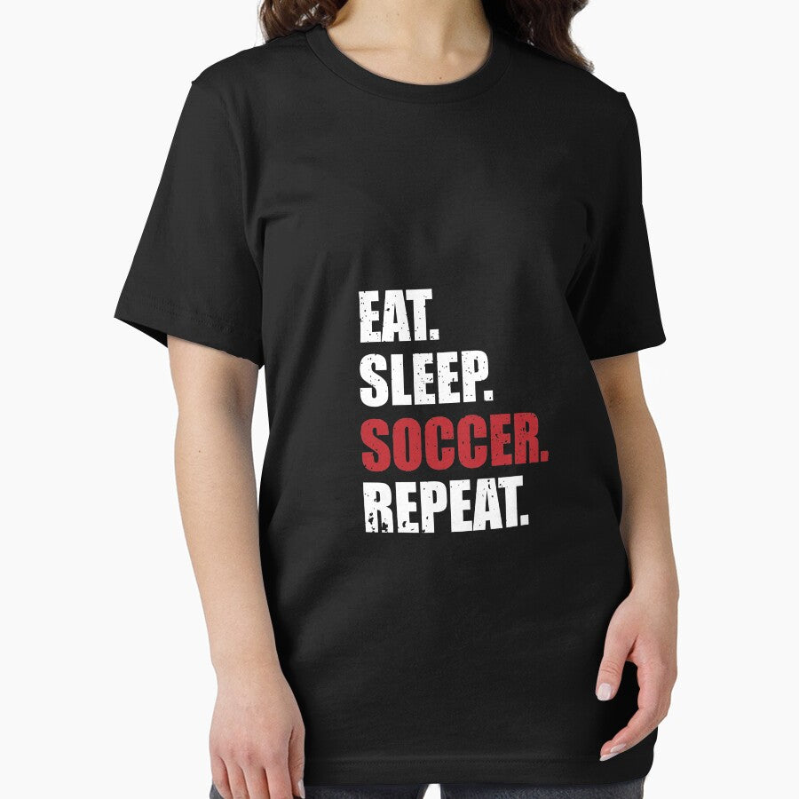 Eat Sleep Soccer Repeat Hoodie by errettt
