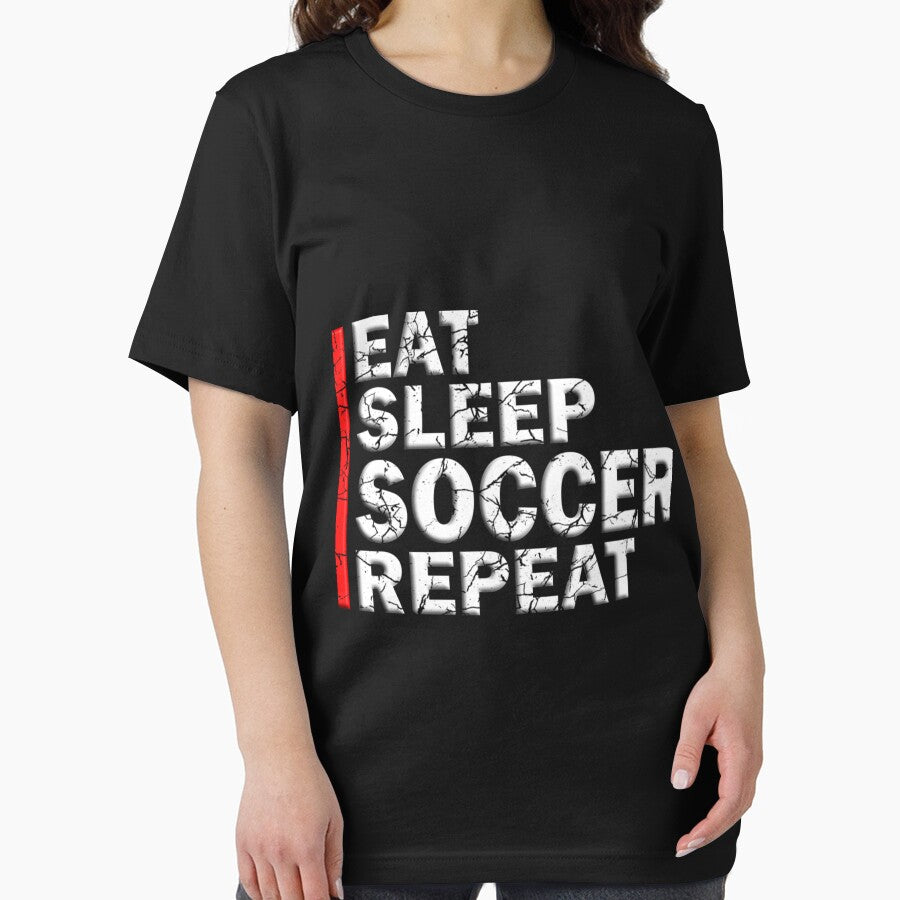 Eat Sleep Soccer Repeat Classic T-Shirt by verarheaf9