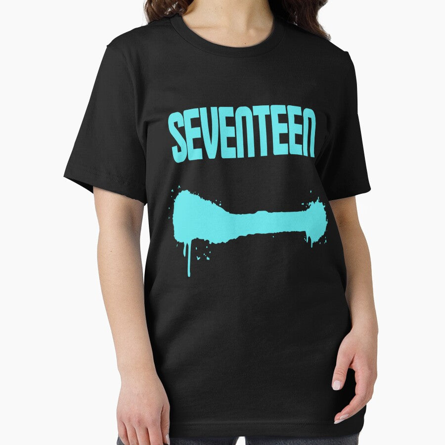 S e v e n t e e n  blue minimalist by niconics