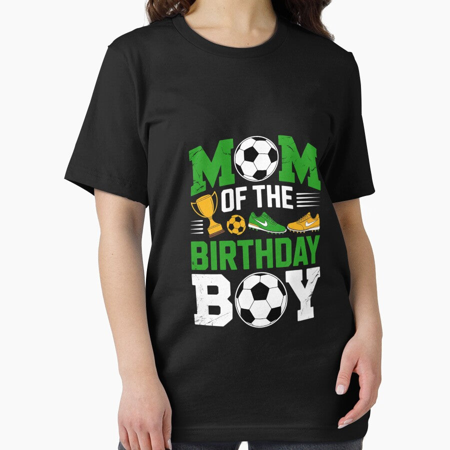 Dad And Mom Of The Birthday Boy Soccer Birthday Family by dainegilbert