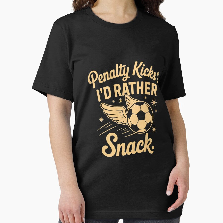 Penalty Kicks I'd Rather Snack Football Cookie Humor by HORIZBoutique