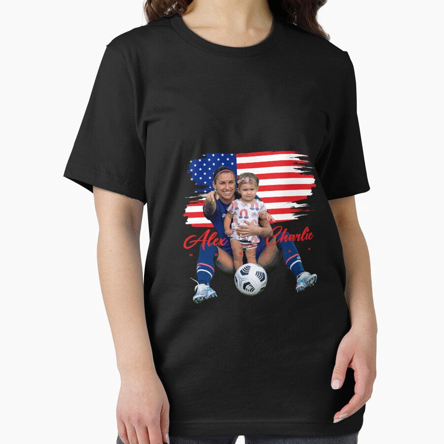 Alex Morgan and Charlie by CharlesBakera