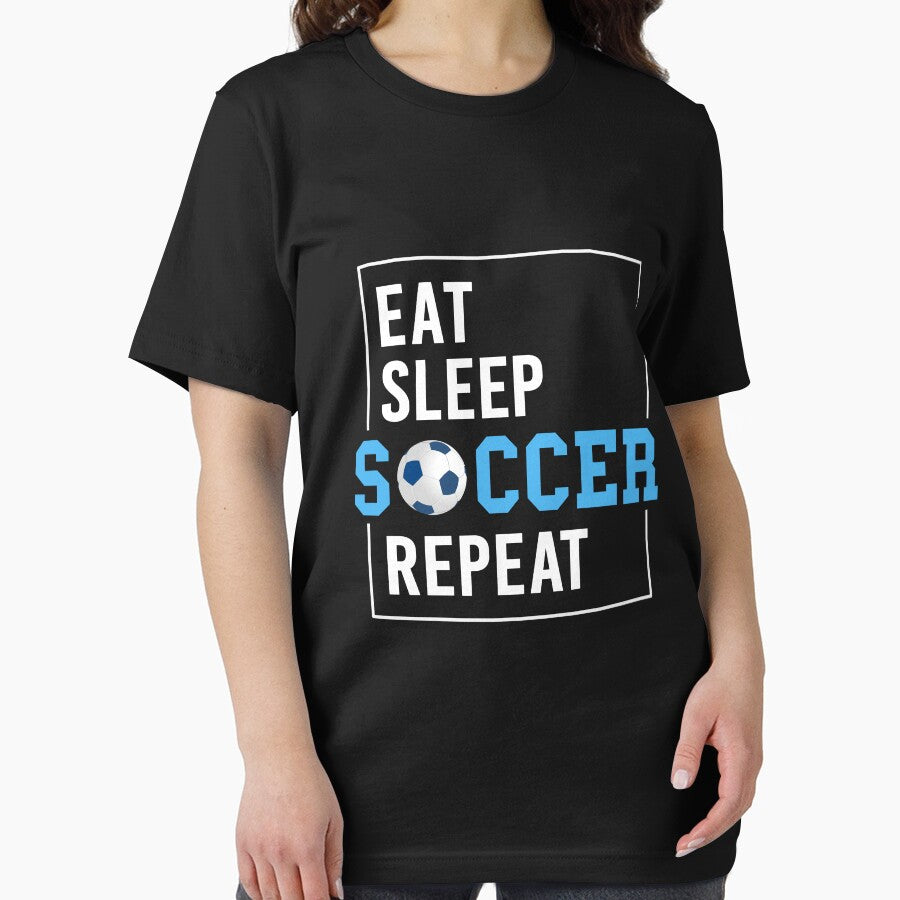 Eat Sleep Soccer Repeat by UniPrint4All