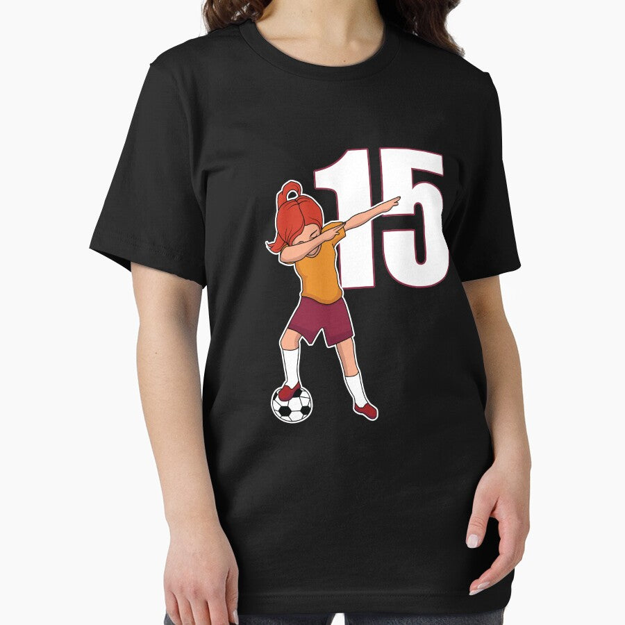 Awesome Soccer Player Number 15 Soccer Athlete Athletic Sports Team by VollLaser