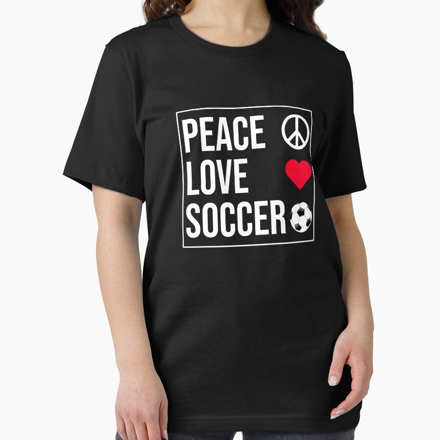 Peace Love Soccer by CatArtStore