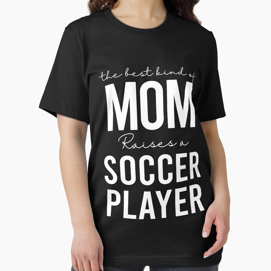 The best kind of mom raises a soccer player - white by EmilyFun