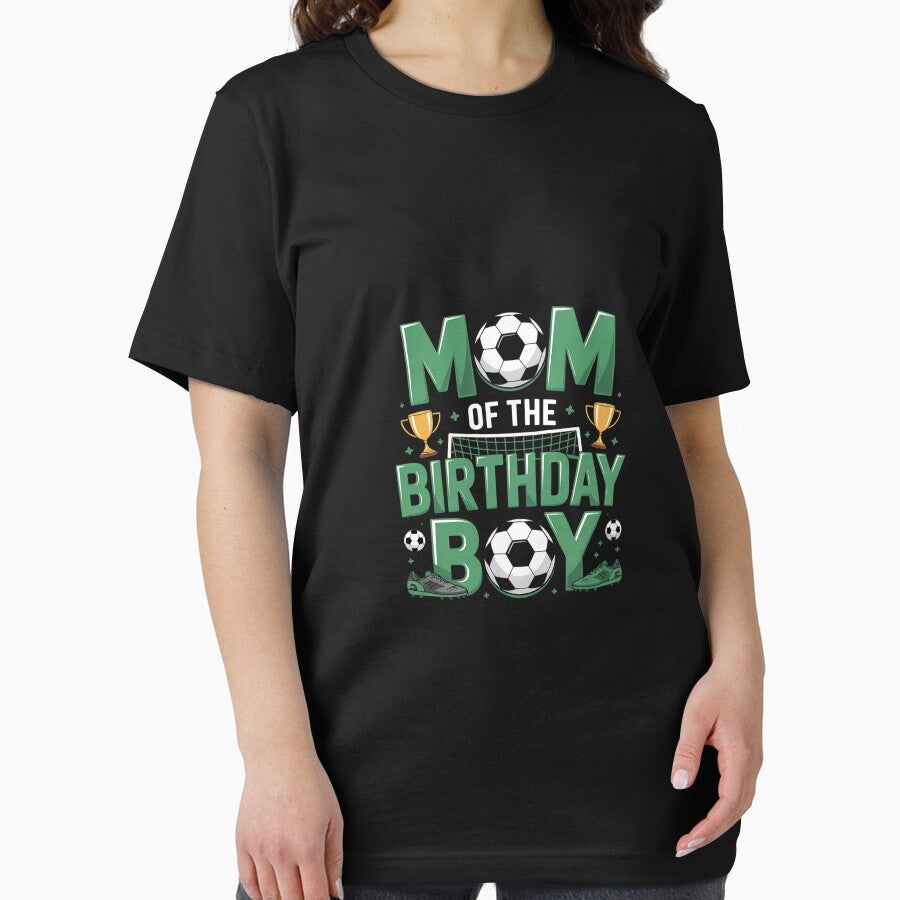 Mom And Dad Of The Birthday Boy Soccer Group Family Matching by MicanCuteStore
