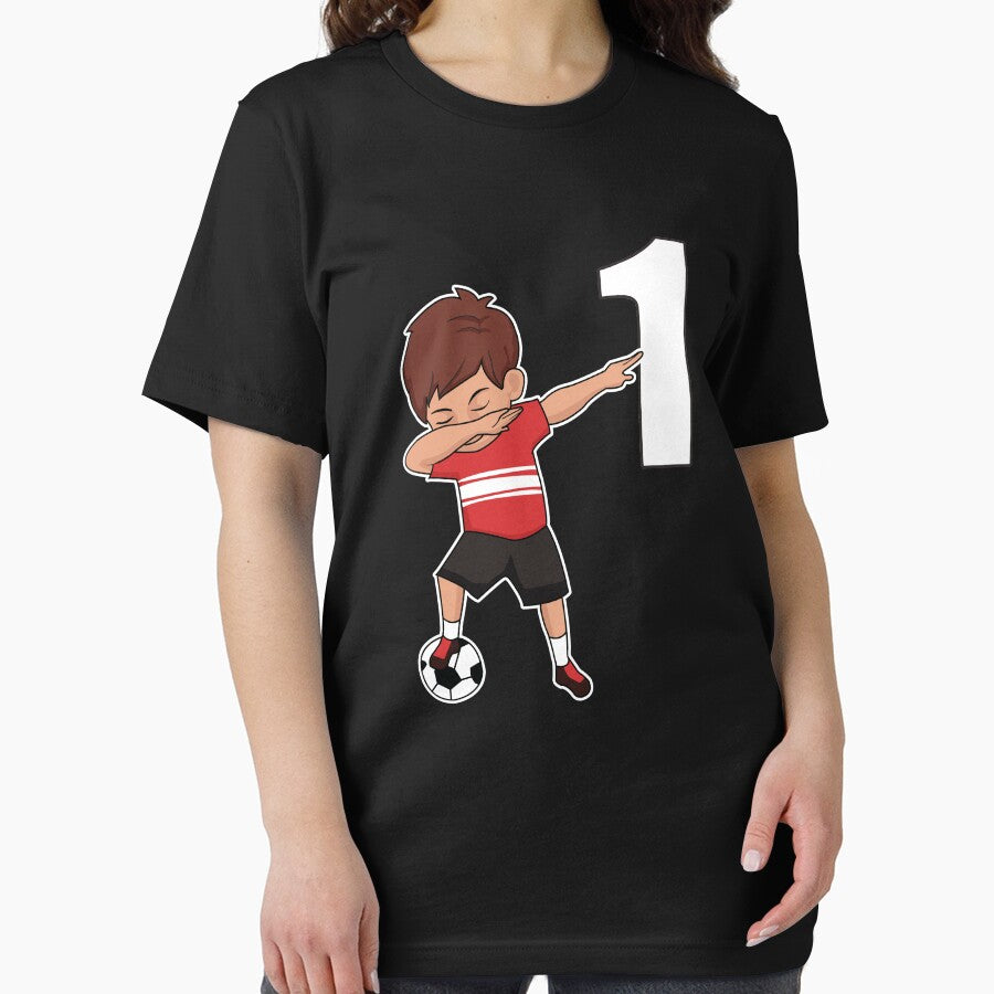 Awesome Soccer Player Number 1 Soccer Athlete Athletic Sports Team by VollLaser