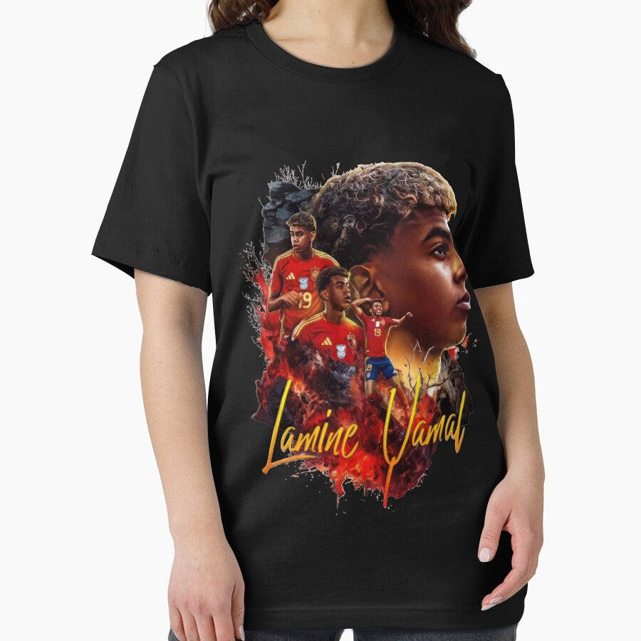 Soccer Player Design Lamine Yamal by EzequielBC