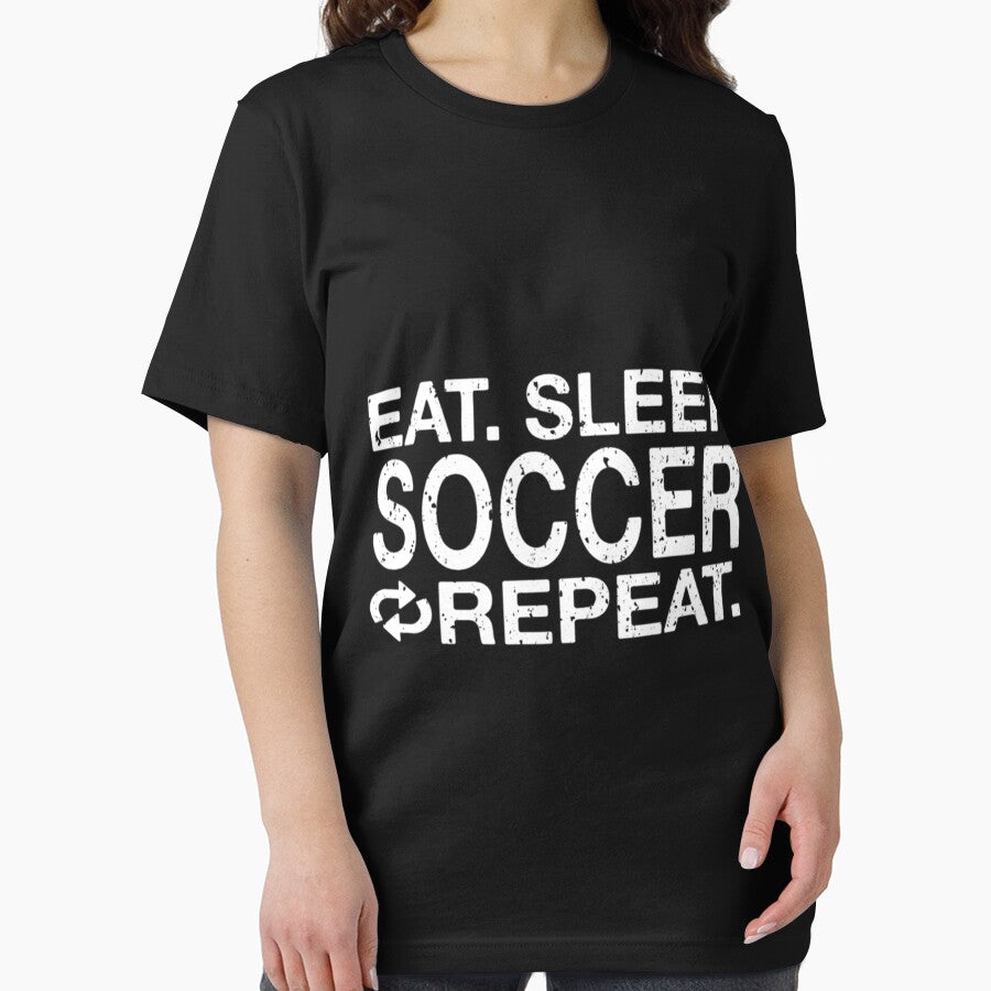 Eat Sleep Soccer Repeat Classic T-Shirt by contawana1s
