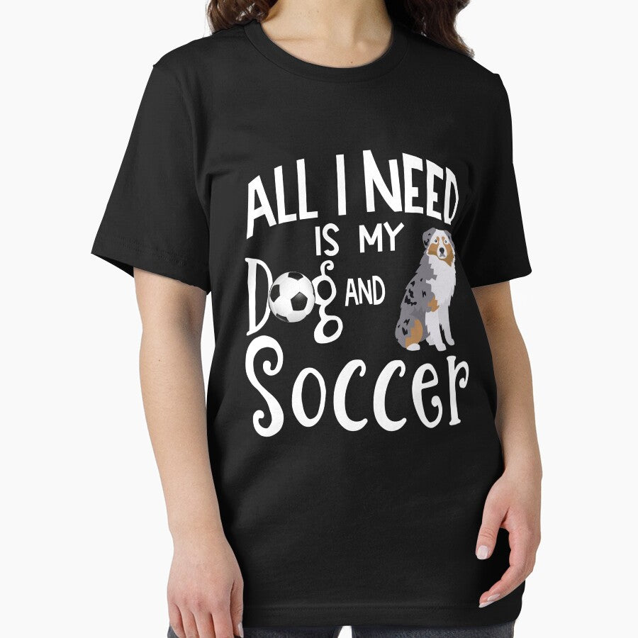 Australian Shepherd Dog Soccer Player Dog Lover Gift by tncgifts