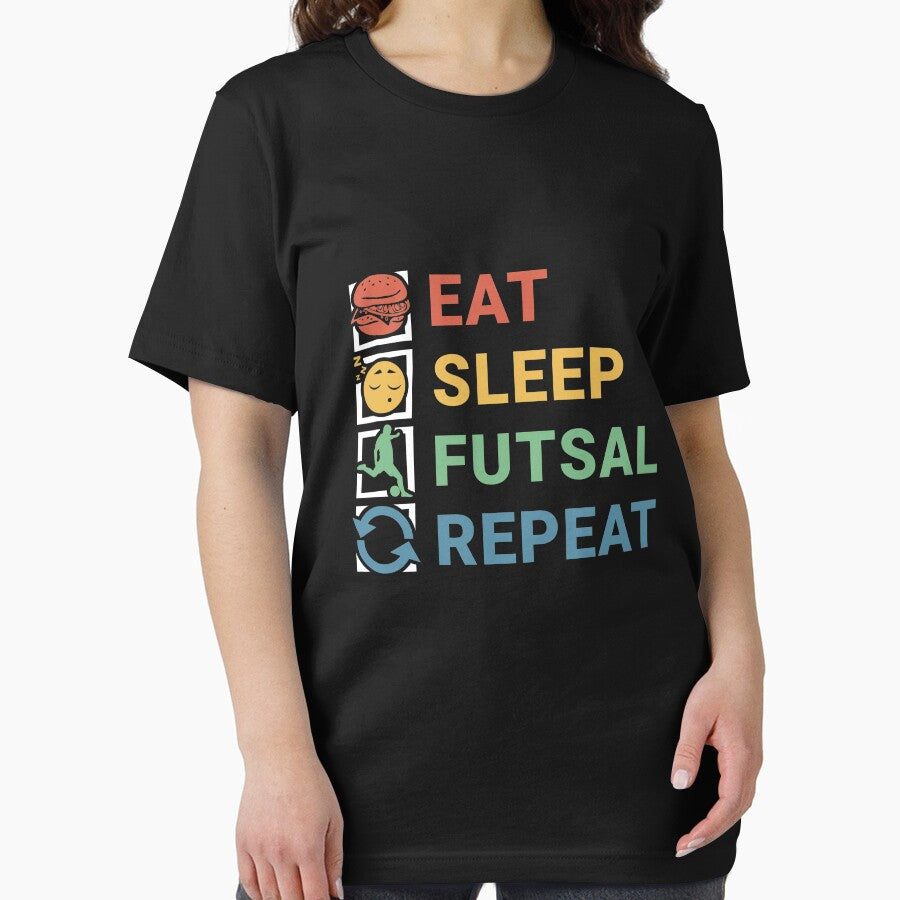 Copy of Eat Sleep Futsal Repeat - Retro by UssefDesigns