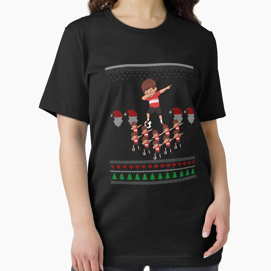 Soccer Player Christmas Soccer Athlete Athletic Sports Team Winter Holidays by VollLaser