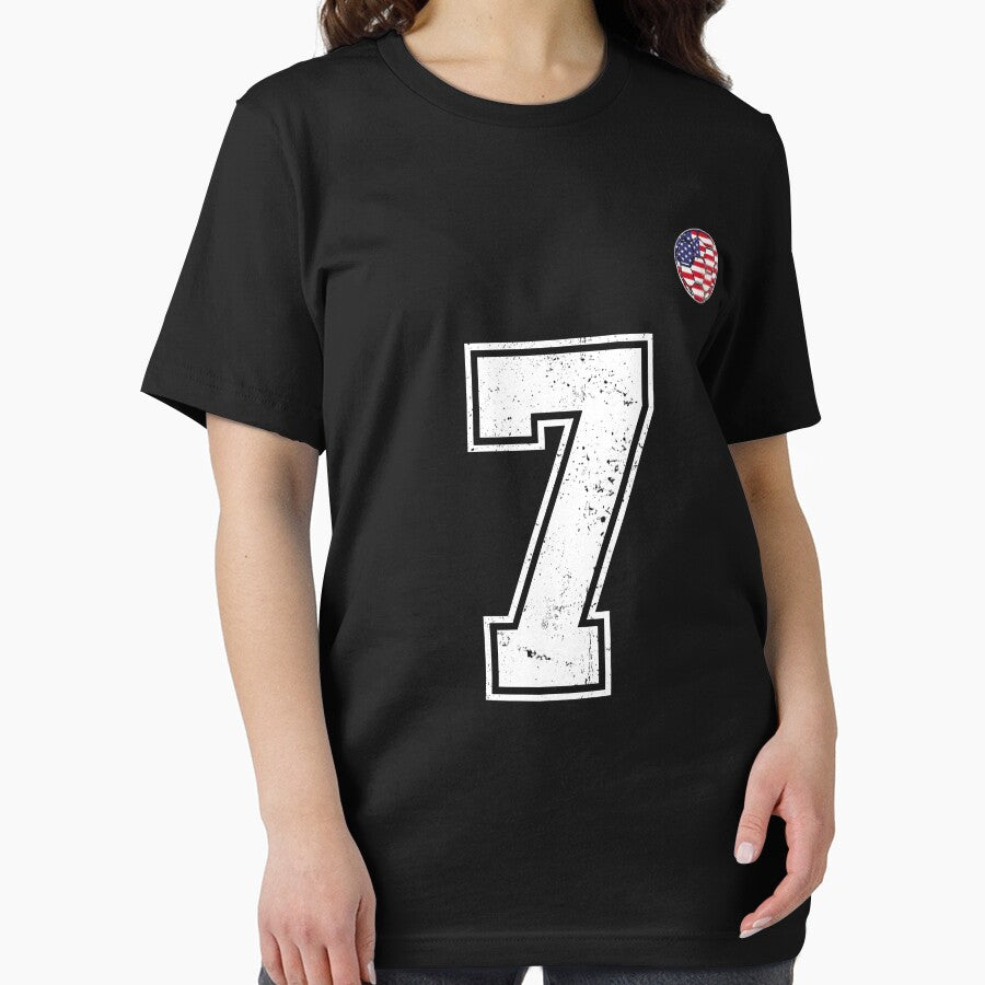 Soccer player Jersey number 7 Usa Fans by RoyesButler