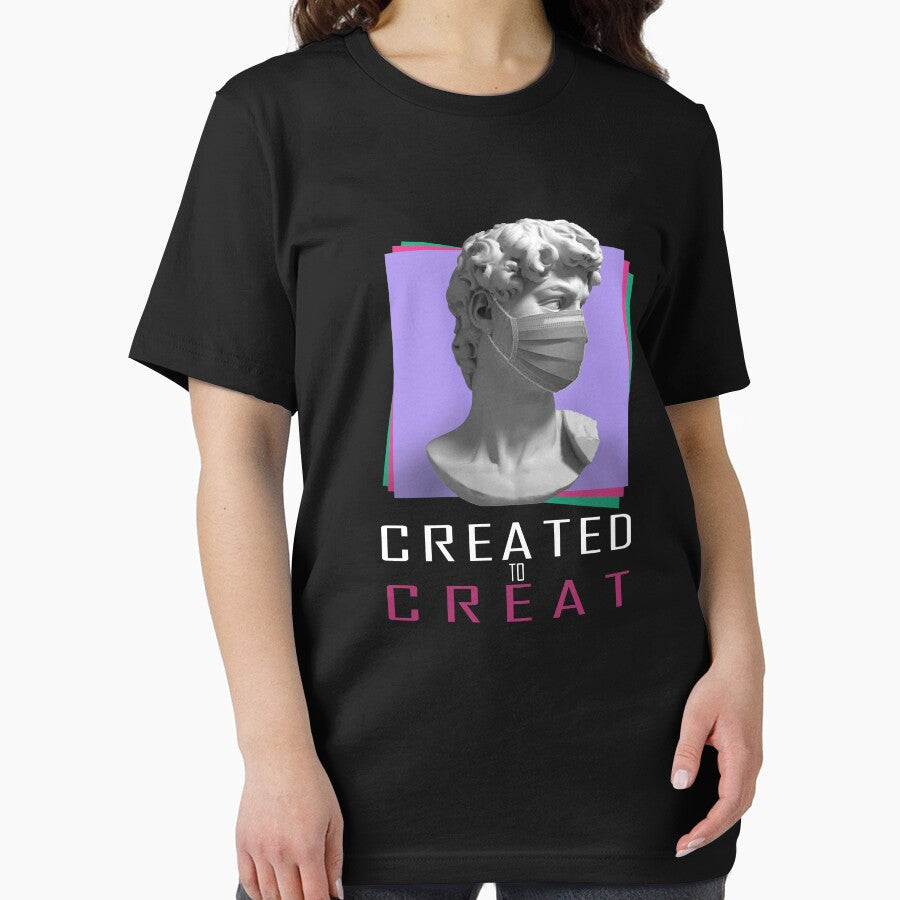 Created To Creat: A great gift for best friends | Classic T-shirt by Elhshop ⭐⭐⭐⭐⭐