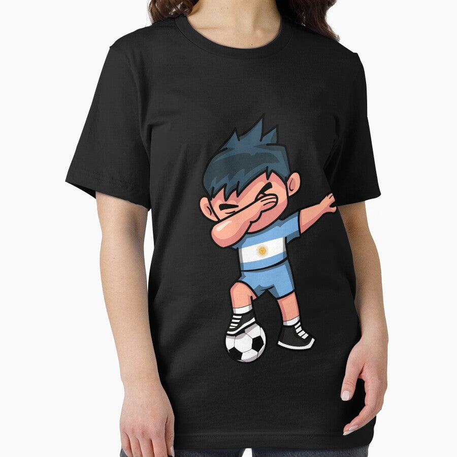 Soccer Boy Dabbing Argentina by melsens