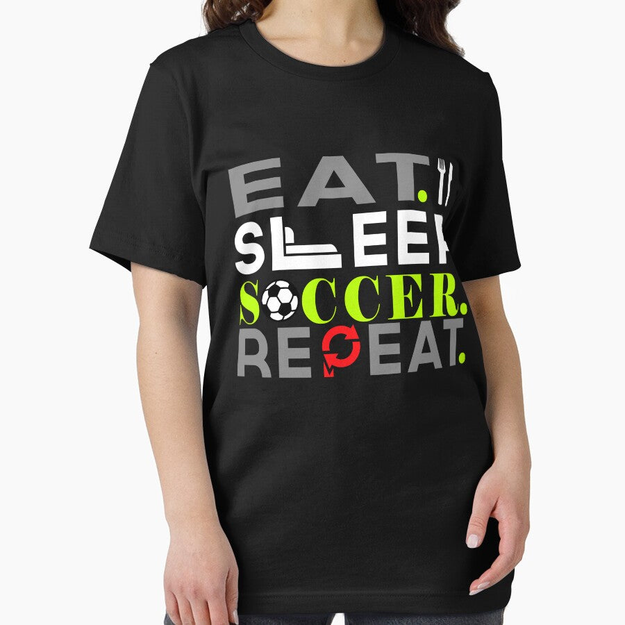 Eat Sleep Soccer Repeat by Kieran Abbott