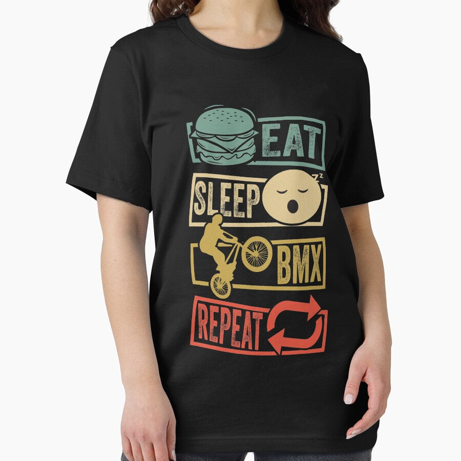 Eat Sleep Soccer Repeat retro Bike life by Majesticoo
