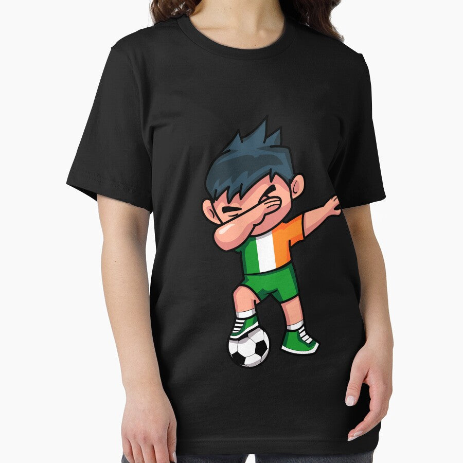 Soccer Boy Dabbing Ireland by melsens