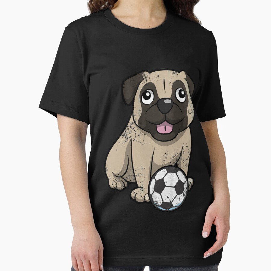 Pug Soccer Player by frittata
