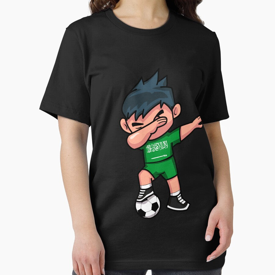 Soccer Boy Dabbing Saudi Arabia by melsens