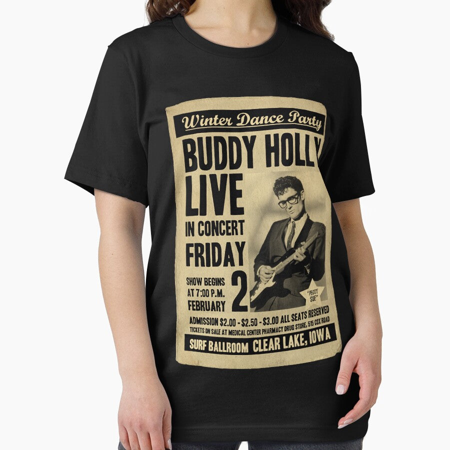 Buddy Holly Concert Poster. by theheadshed