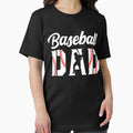 Baseball Dad Apparel Dad Baseball Essential T-Shirt Hoodie, Sweatshirt | CoreVibeTees.com