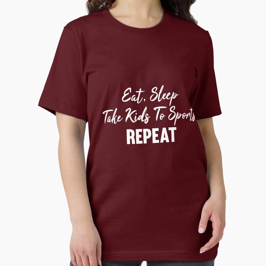 Women's Eat Sleep Take Kids To Sports Repeat Mother's Day by upstyle