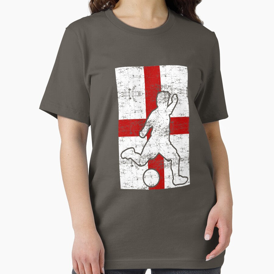 England Flag Soccer Player by melsens