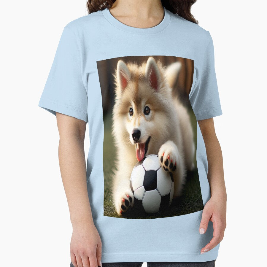 dog playing ball2 by E.D.CH designs.