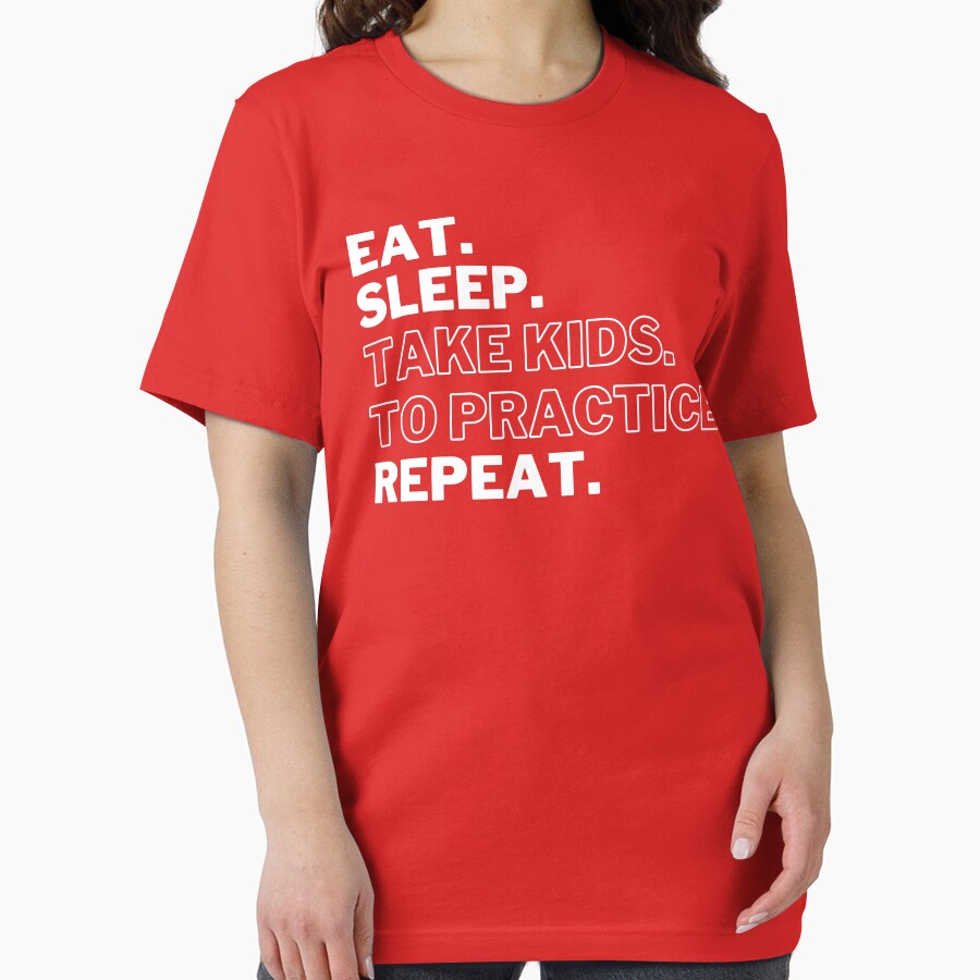 REPEAT SHIRT, Growth Tshirt, Good VIBES Shirt, Guy Birthday Gift, Eat Sleep Take Kids to Practice Repeat Self-Development T-Shirt for Gift by badretop