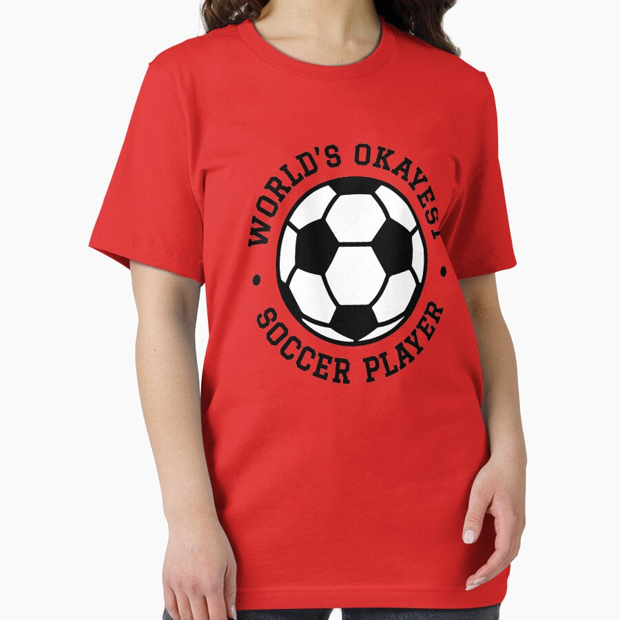 World's Okayest Soccer Player, Eat Sleep Soccer Repeat | Soccer Lover by GPODdesign