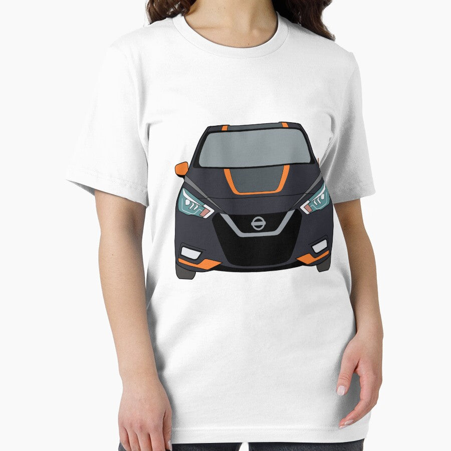 Minimalist Nissan Micra t-shirt by gabrielefo