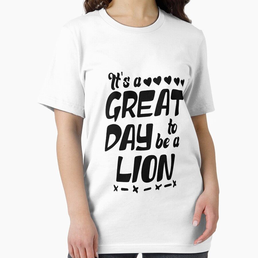 School Spirit It's a Great Day to Be A Lion Teacher Team Mom Dad Fall School Football game Baseball game by beawesome105