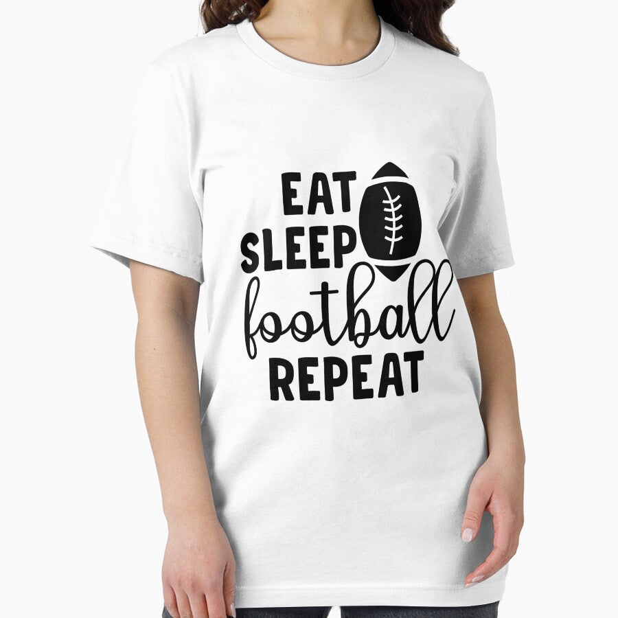 Eat Sleep Football Repeat | Sports | Football by GraffiniTee