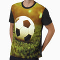 Soccer Ball on Grass Field by mwagie