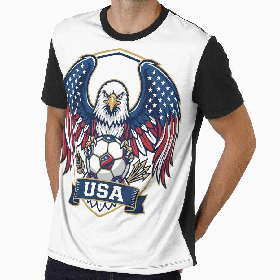 USA Eagle Soccer Emblem by Art Intelligence
