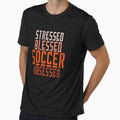 Stressed blessed soccer obsessed-soccer. by DesignedBySnip