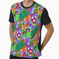 Eat Sleep Win Repeat Soccer Goal Vibrant Art Abstract by sofiartmedia