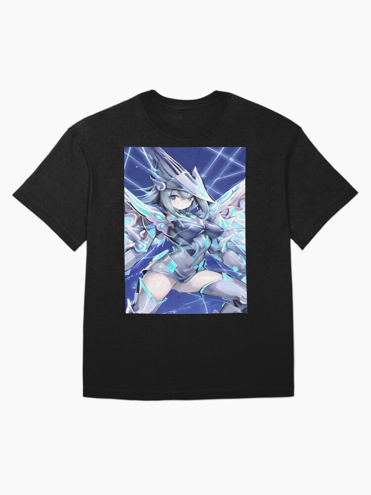 Anime girl: Chaos Max Armor. Oversized T-Shirt Hoodie, Sweatshirt | CoreVibeTees.com (Image 3)