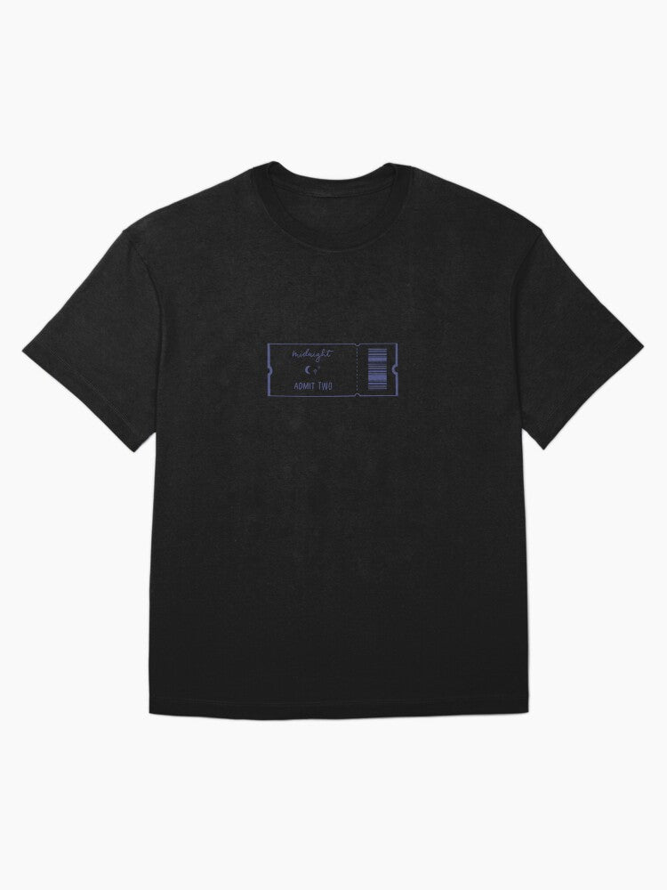 Midnight ticket Oversized T-Shirt Hoodie, Sweatshirt | CoreVibeTees.com (Image 3)